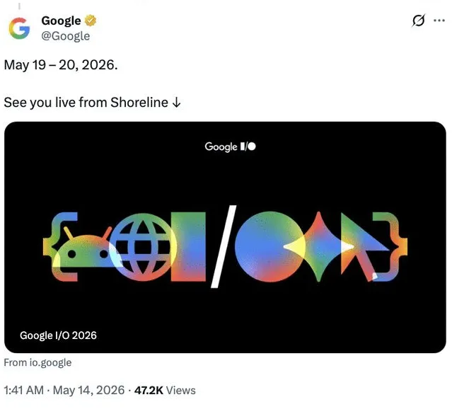 Google I/O大会