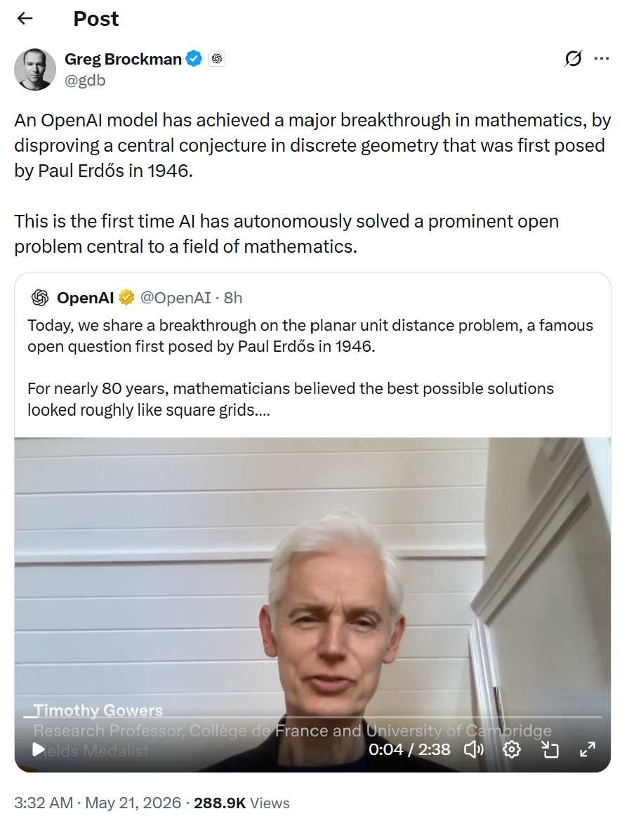 历史性突破！OpenAI模型搞定人类科学家80年未破难题，能发顶刊了