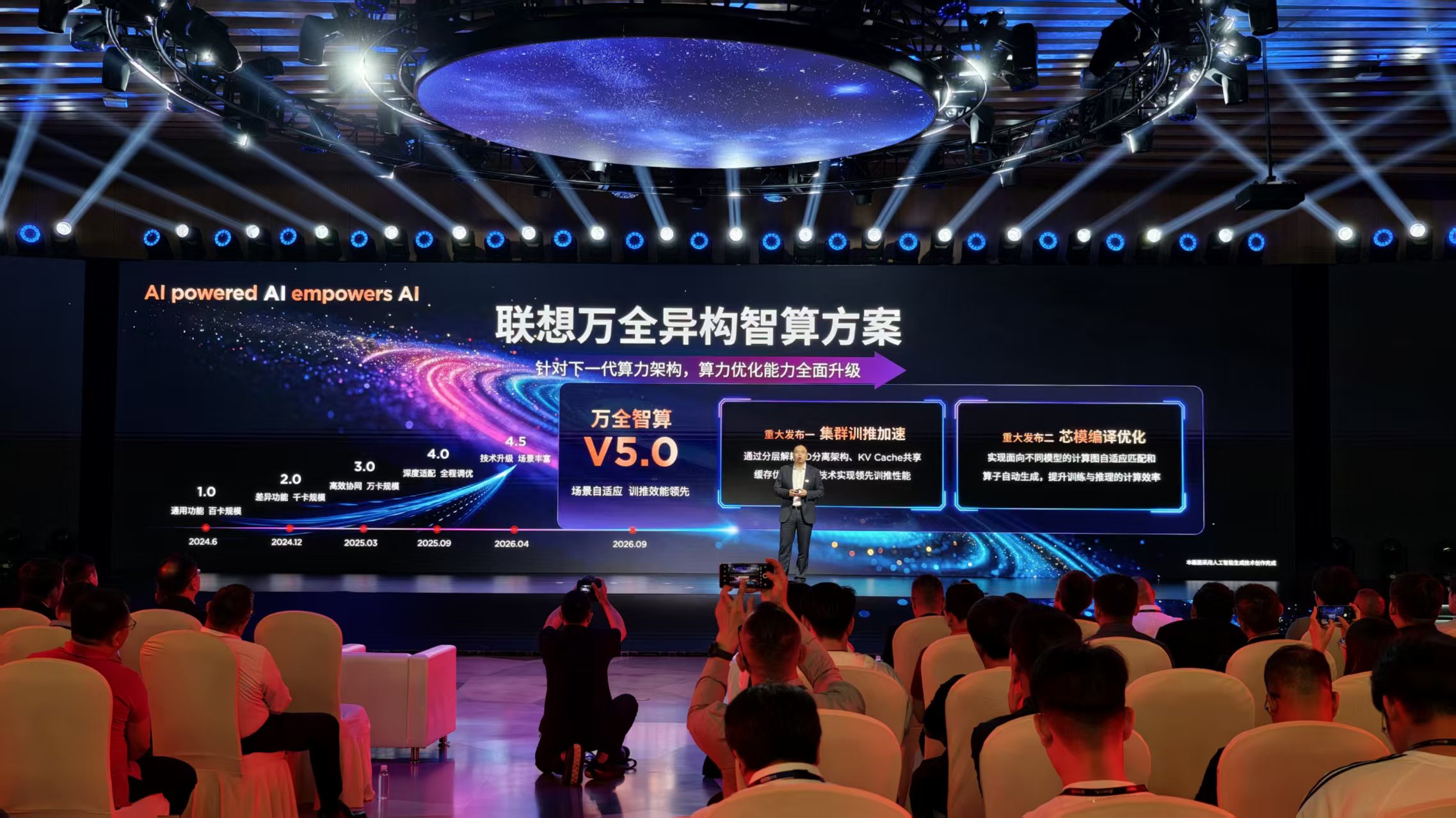 英伟达英特尔AMD同台，中国智算半壁江山聚齐，联想掏出“超节点”大招