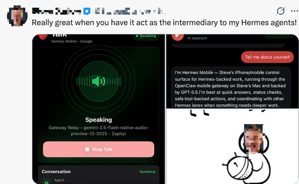 用手机“养龙虾”，OpenClaw首推独立App！网友实测：能指挥Hermes干活