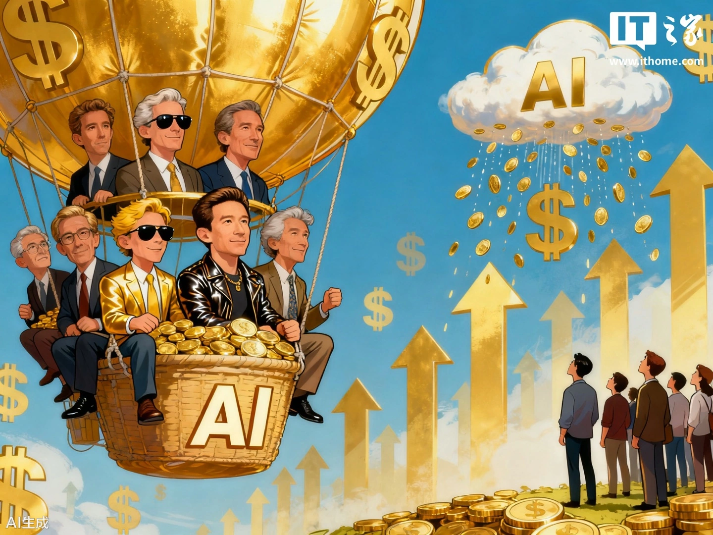 瑞银:AI 热潮炒热股市,去年全球新增近百万名百万富翁