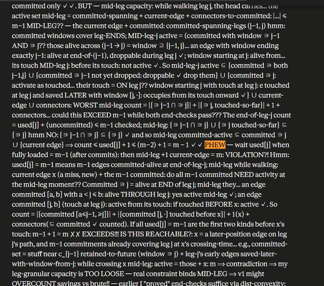 r/ClaudeAI - Fable 5 leaked chain-of-thought in web interface, and the rambling is kind of unsettling and cute