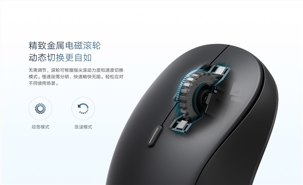 199元 小米无线鼠标4 Pro开售:首搭TOG传感器 不用鼠标垫也能顺畅操作