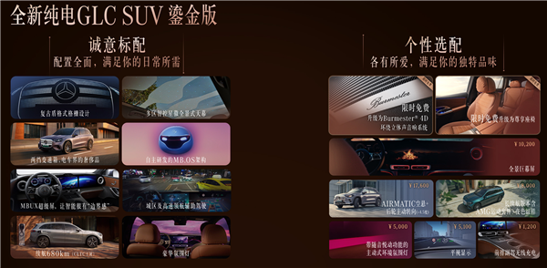 29.99万起 奔驰纯电GLC开卖：换800V高压架构、最远跑703km
