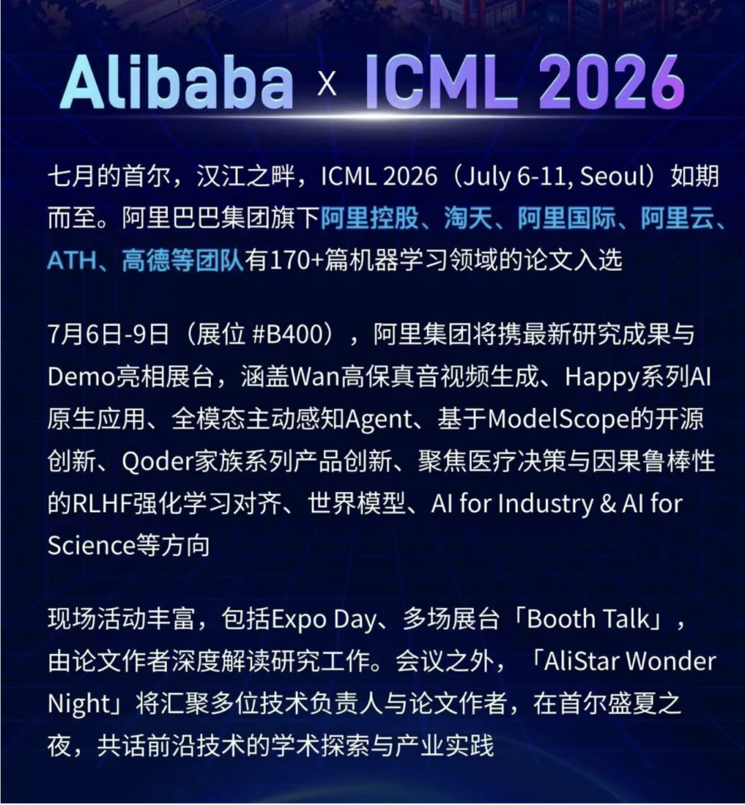 ICML 2026现场最全索引:从快手到大厂,中国企业集体出征