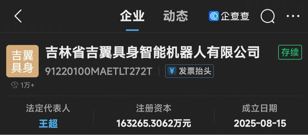 背靠精密制造“小巨人”，注册资本行业第一：这家具身智能公司低调半年终于出手了