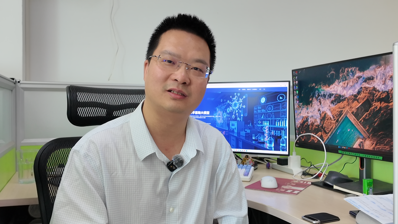 中国科学院自动化研究所研究员李林静接受记者采访。新京报贝壳财经记者罗亦丹/摄