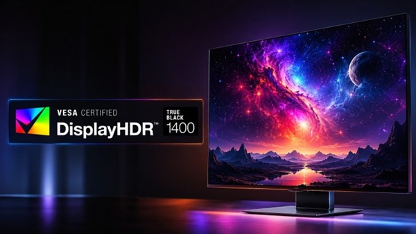 OLED新标杆!VESA发布DisplayHDR True Black 1400认证