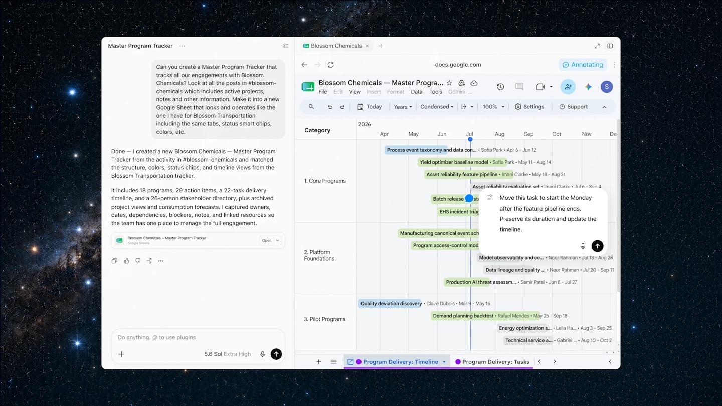 OpenAI 推出 ChatGPT Work 智能体:GPT-5.6 支持,可驾驭长时间、多步骤任务