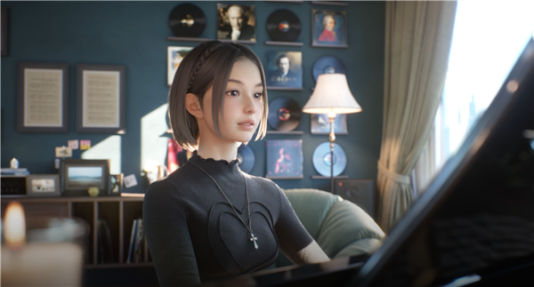美女虚拟钢琴师上线！米哈游《BSide:Olivia Lin》开启Steam抢先体验