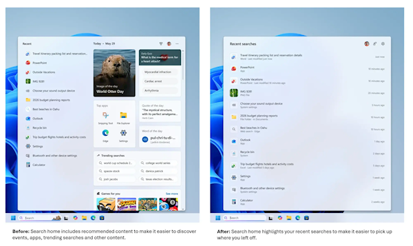 微软终于听取用户意见 Win11搜索中可以仅搜索本地内容了