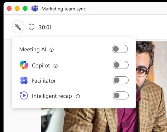 微软为提升 AI 回答能力,Teams 自动为符合条件会议生成存档文件 Microsoft Teams Meeting AI feature