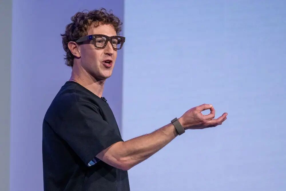 Meta CEO Mark Zuckerberg Reveals New Ray-Ban Display Glasses