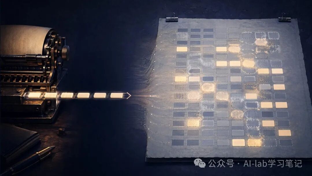 从逐 token 的单行生成，到整块画布的多轮修改