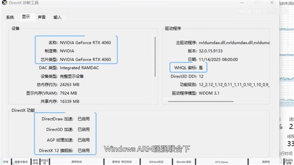 打破不可能！鲲鹏920运行Windows 11 ARM：成功驱动RTX 4060