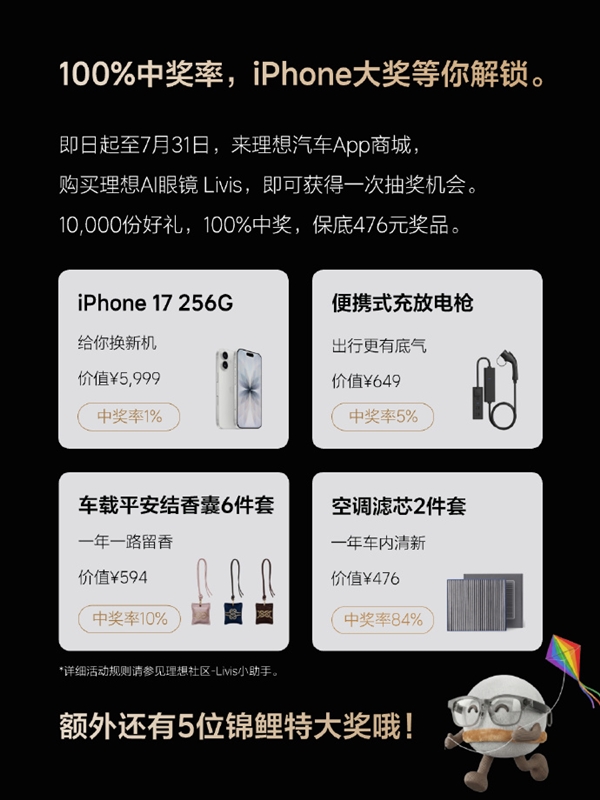 理想AI眼镜Livis升级：接入小红书Agent 逛街不用掏手机