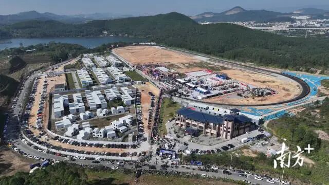 蓬江打造全省首个公共型摩托车试车场。 杨兴乐 摄