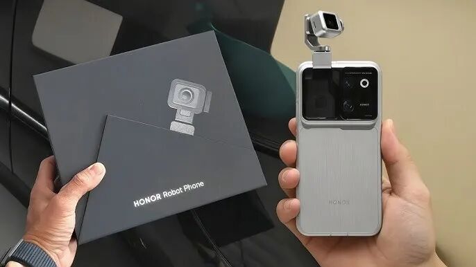 Honor Robot Phone Hand'sOn First Impression & Camera Test!