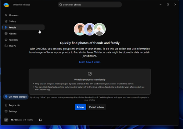 微软Win11强推OneDrive Photos应用：偷偷装还无法单独卸载