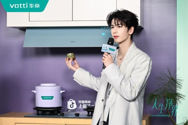 华帝品牌代言人张凌赫