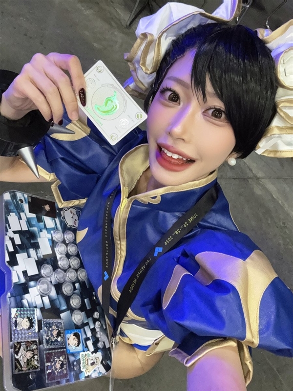 日本小姐姐西井綾音Cos春丽美图 身材太犯规了！