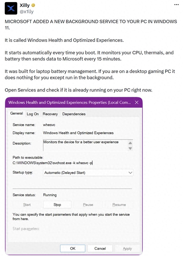 全网都在裸奔！微软否认Windows 11监控桌面PC 高管亲自下场澄清