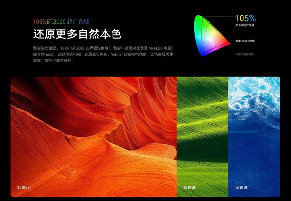 华为首款RGB-MiniLED电视!Vision智慧屏6 SE RGB开售 3499元起