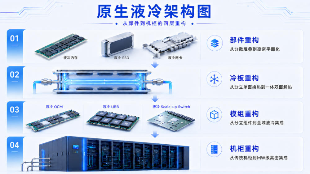 原生液冷不是液冷技术的“Pro Max”，Token工厂需要一次系统重构