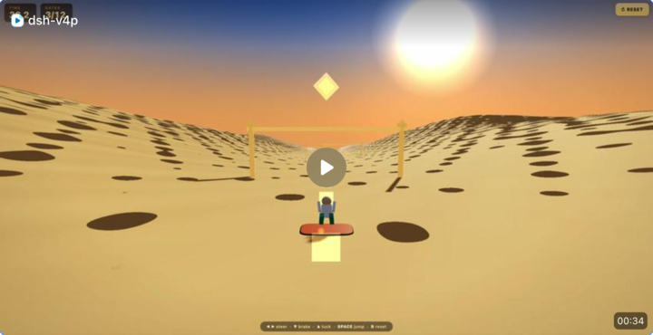 ▲ 使用 DeepSeek V4 Pro 正式版，在 DeepSeek Harness 内生成
