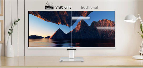 5999元！微星PRO MAX 34英寸带鱼屏开售：第五代QD-OLED、纯平雾面屏