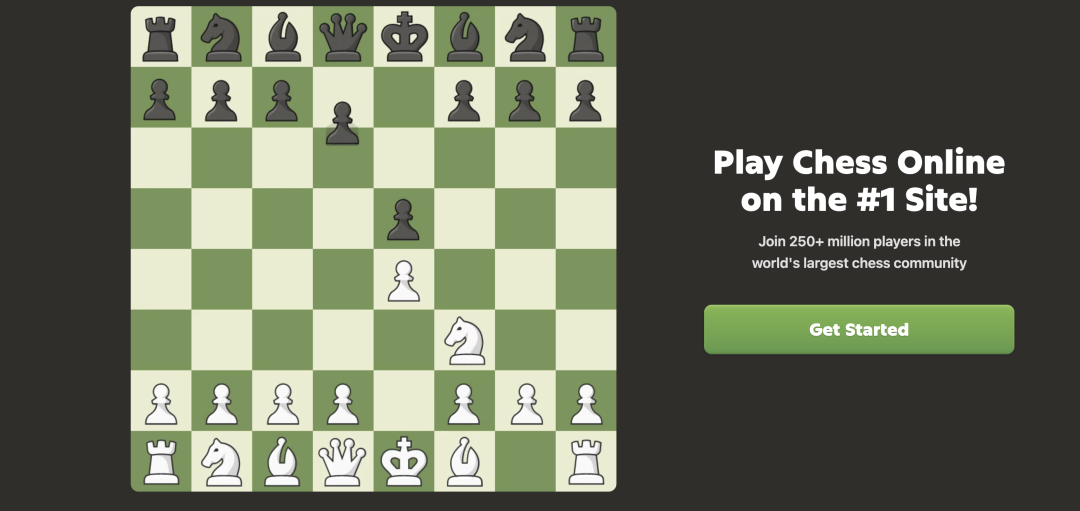 Chess.com 的主业非常简单｜图片来源：Chess.com