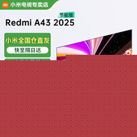小米电视43英寸高清屏wifi网络智能液晶平板电视机客厅卧室彩电以旧换新补贴 43英寸 A43英寸2025节能款