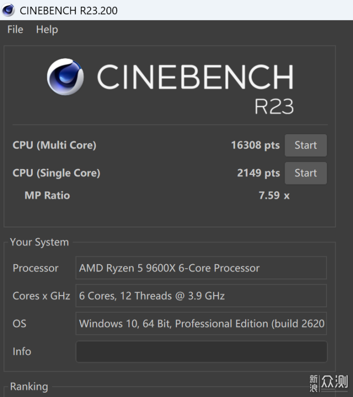 9600X 搭配单通道 DDR5 就很强了！_新浪众测