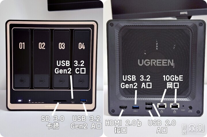 3K档NAS天花板，绿联DXP4800 GT深度使用品_新浪众测