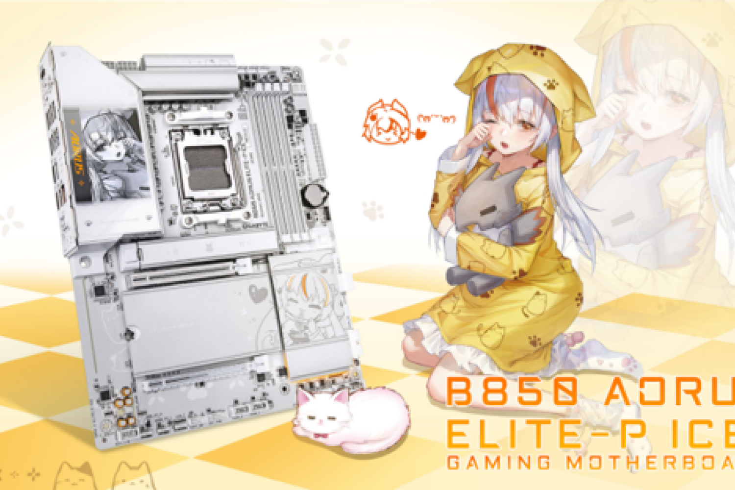 技嘉B850雕妹主板:ATX结构+AI调校双核心