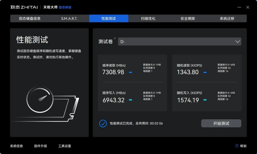 无出其右 超级能打!致态Ti600s固态硬盘评测