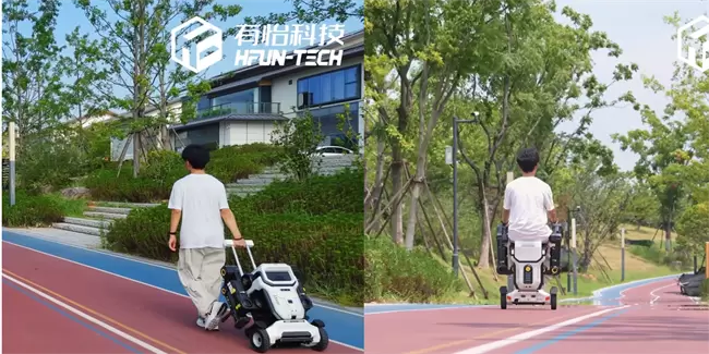 图注：T01拉杆箱|智能代步椅模态，面向家庭用户提供驾乘与陪伴服务