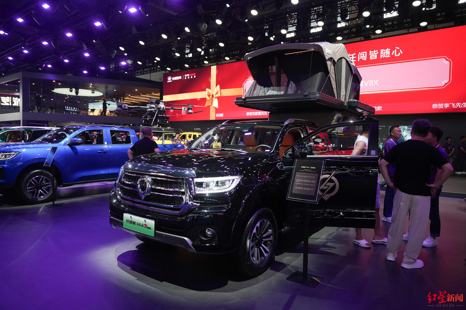 ▲长城汽车的展车