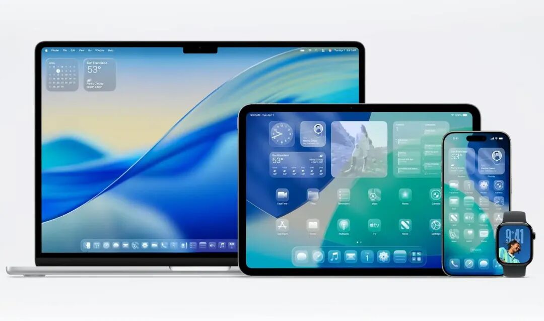 WWDC 2025：全新視覺介面設計Liquid Glass 半透明液態玻璃質感登場#蘋果(240667) - Cool3c
