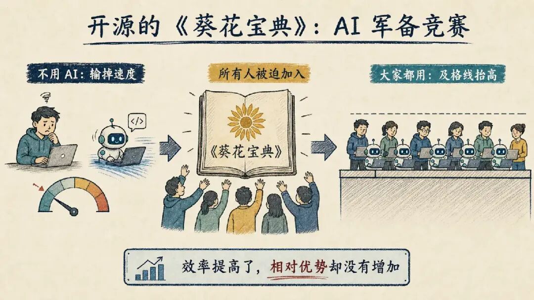 开源的《葵花宝典》与 AI 时代的军备竞赛