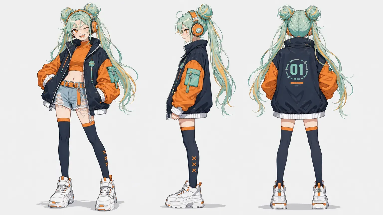 复古UI风动漫少女15秒动态预告片教程