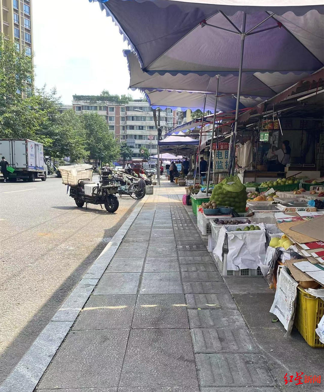 ▲整治后的万担仓路