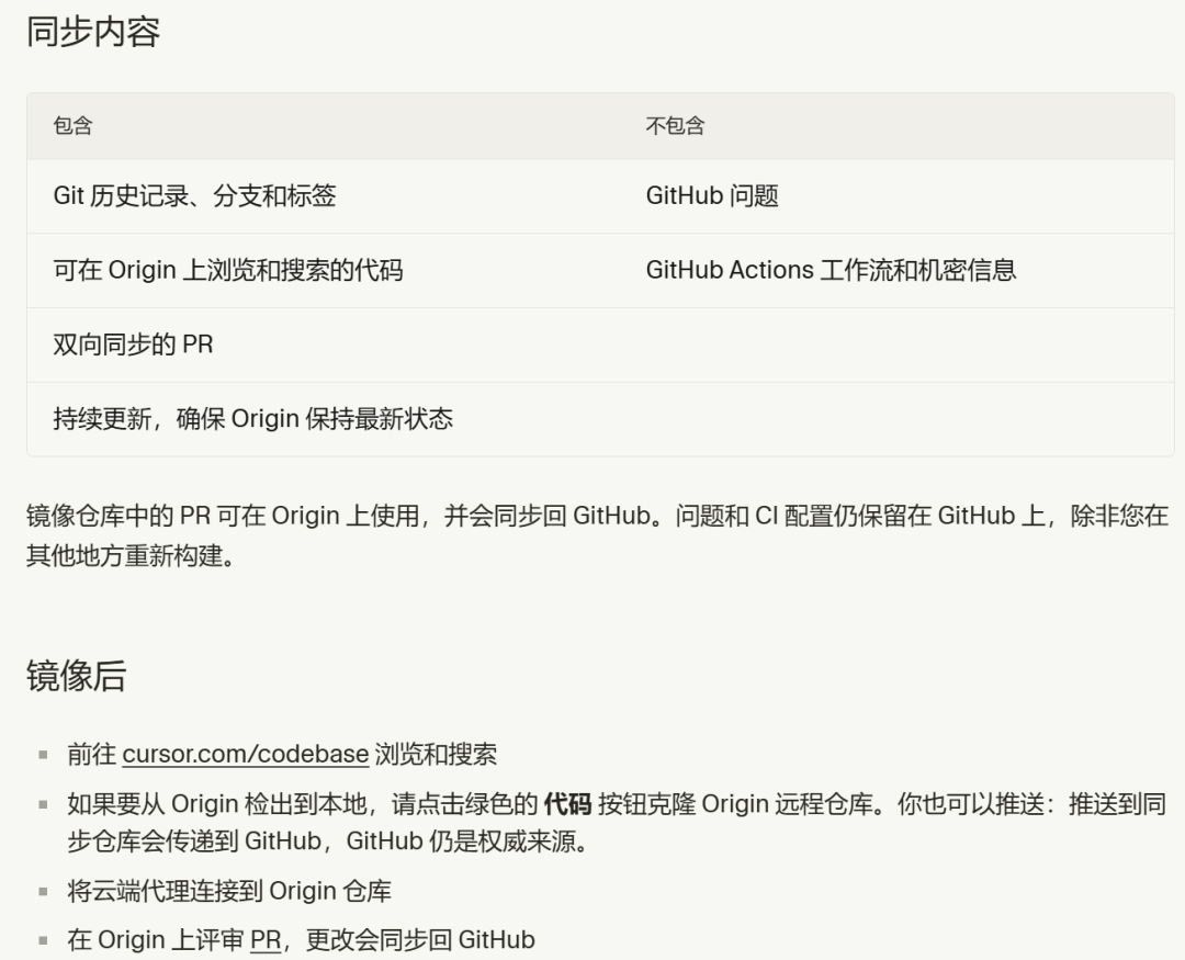 Cursor Origin 上线，GitHub 的老玩法还够用吗？