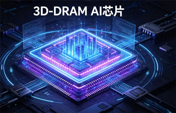 HBM被降维打击！美国发布3D-DRAM AI芯片：100TB/s带宽、能效超13.5倍