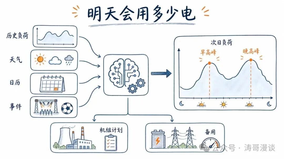 次日负荷预测输入与输出