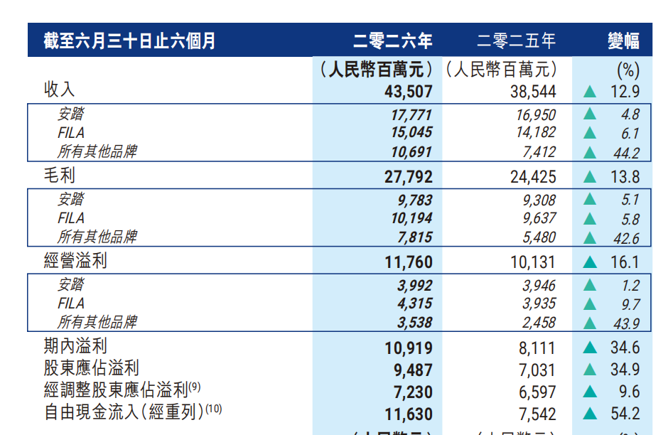 ▲企业财报截图