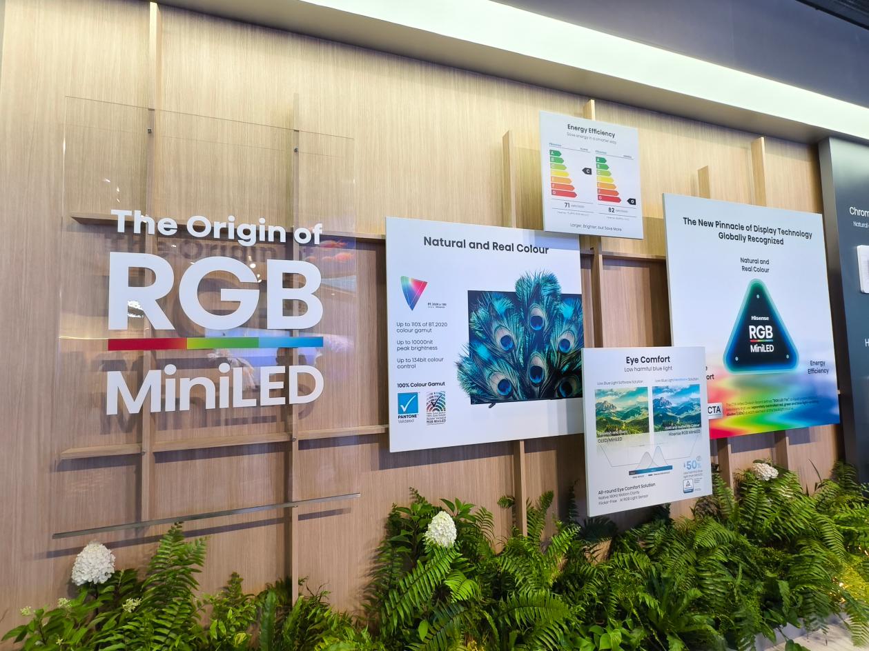 当RGB-Mini LED成全球共识，海信在IFA再掀显示革命