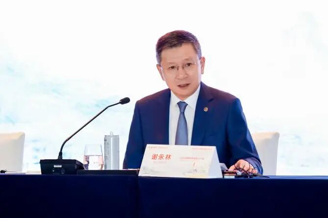 （中国平安总经理兼联席首席执行官谢永林，受访者供图）