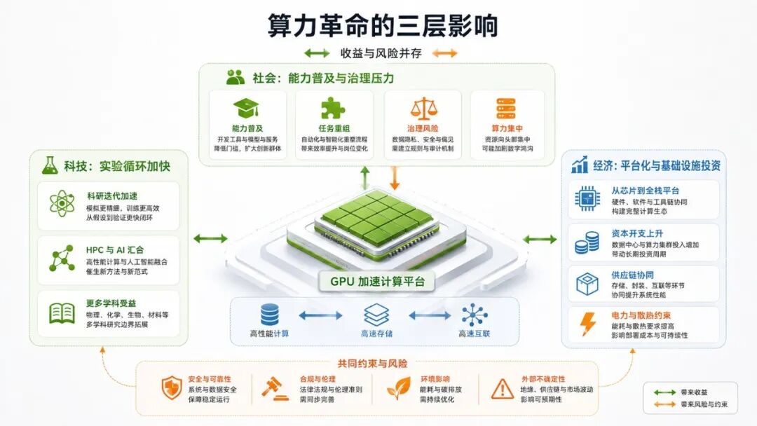 NVIDIA 计算平台对科技、社会与经济的影响框架