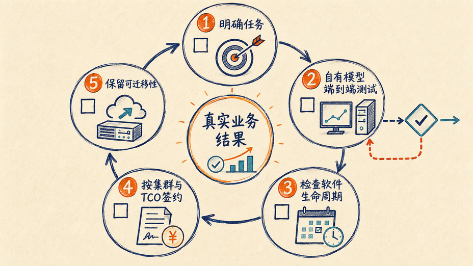 企业选择国产计算卡五步法